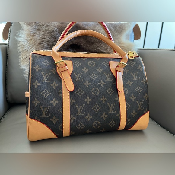 Monogram Satchel Bag - Picture 6 of 9